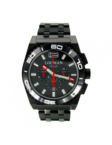 Montre Homme Locman 0212BKKACBKBRK (Ø 45 mm) le concept de la Pate a emporter 